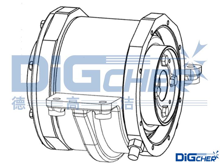 CRh1型車軸箱簡(jiǎn)圖