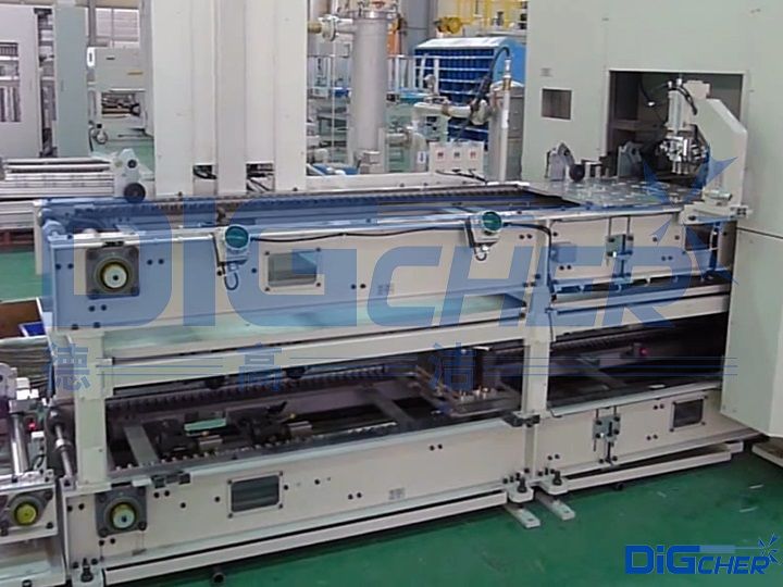 通過式去毛刺加工線傳送裝置