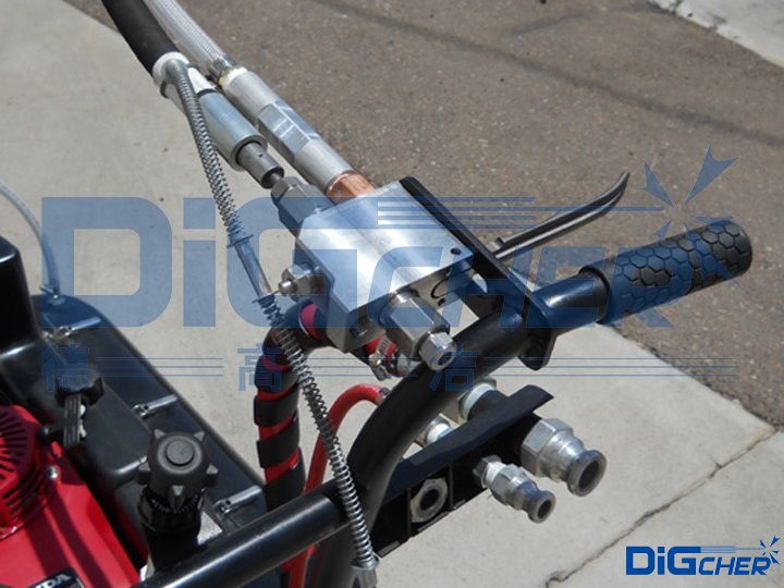 D380HP手推式交通標線清除機手柄