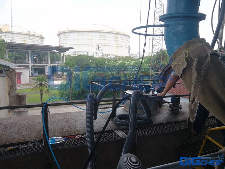 德高潔高壓水鐵路罐車自動清洗執行機構