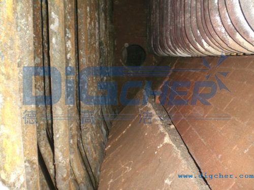 鍋爐高壓清洗機(jī)清洗后的鍋爐過(guò)熱器