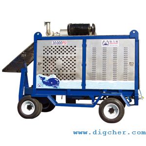 德高潔 DJ 2750/25EM 2750kg/cm2工業用冷水超高壓清洗機