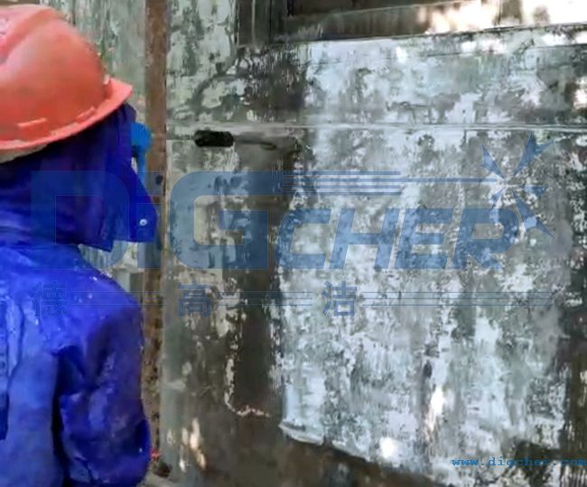 高壓水建筑外墻鏟墻皮工藝